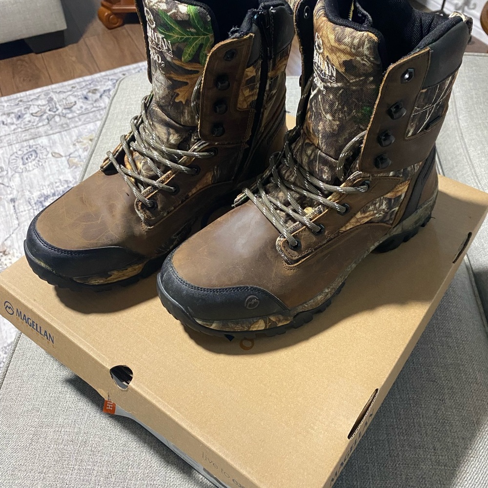 Magellan Outdoors Men's Brown Camo Hunting Boots